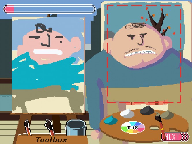 《90 Second Portraits》游戏画面