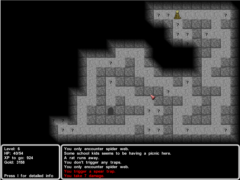 《Random Dungeon Exploring》游戏画面